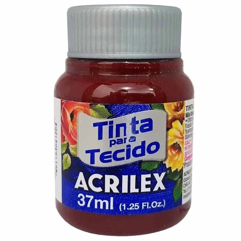 TINTA TECIDO ACRILEX VERMELHOS